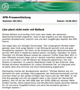 DFB-Pressemitteilung-Michael Ballack