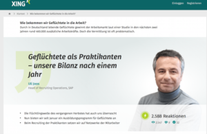 Geflüchtete-im-Xing-Newsletter