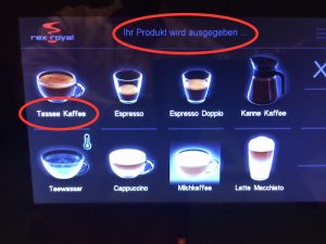 Gerät-Menu-Text