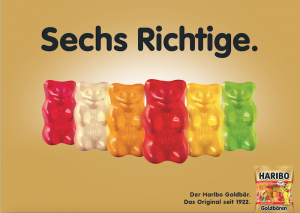 Wortspiele missraten oft. Nicht so bei Haribo
