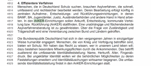 Ankerzentren sind ein Akronym