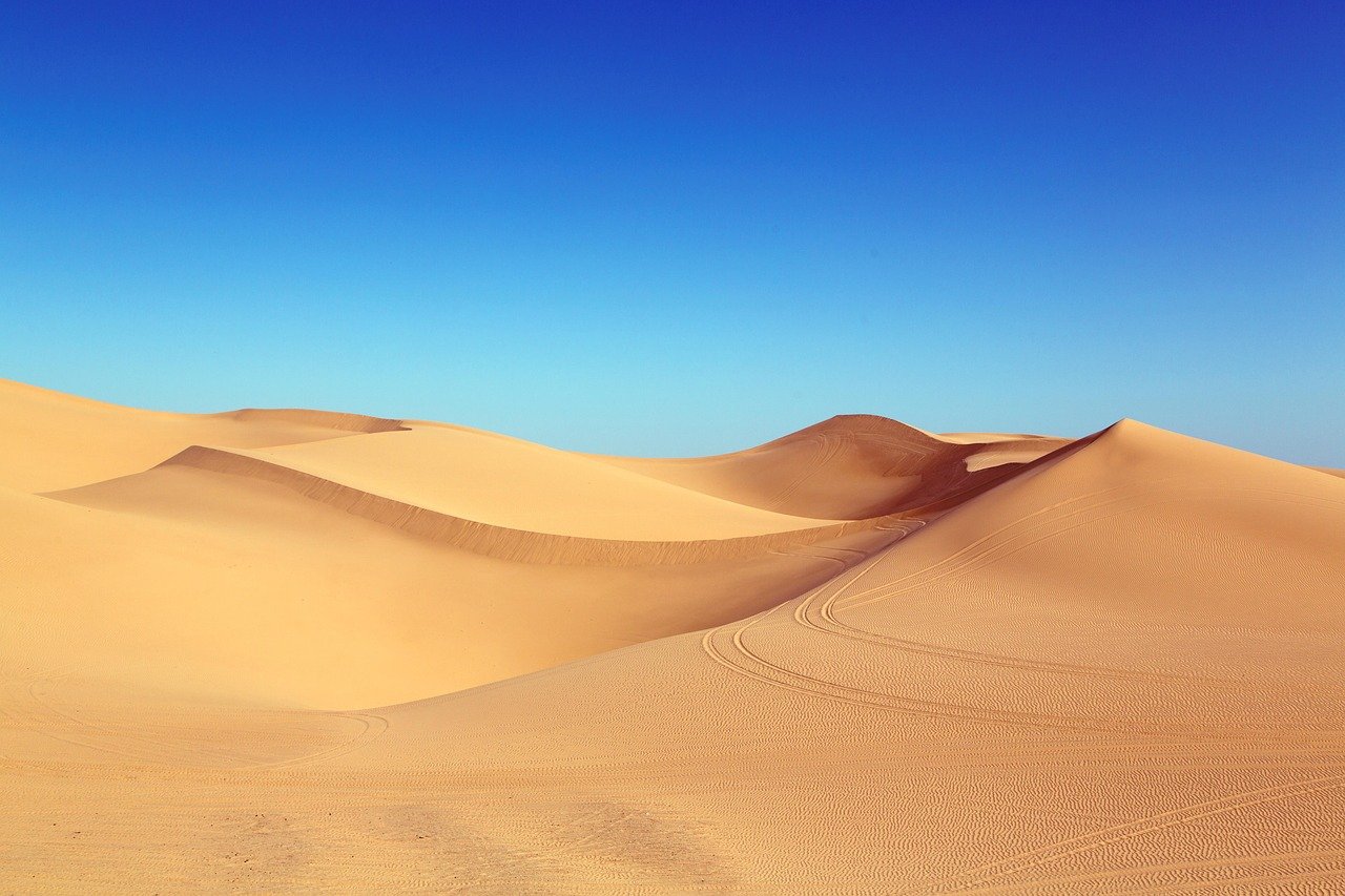 Die Wüste ist eine Umgebung, in der man sich lost fühlen kann.