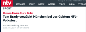 Bildschirmfoto eines Artikels mit dem Wort episch